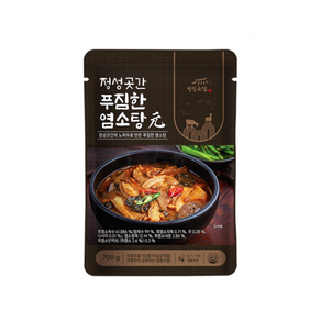 정성곳간 강순의 푸짐한 염소탕 8팩(700g/팩), 700g, 8개