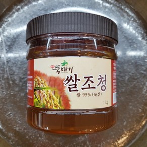 옛맛뚝배기 [쌀조청 국산 100%] 1kg, 1개