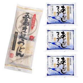 나가사키고토우동 턱 육수 포함 면 80g×3 수프 10g×3 고토우동 수노부 우동, 80g, 1개