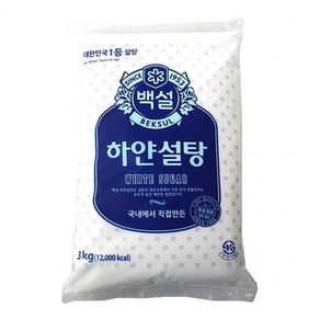 백설하얀설탕3kg, 3kg, 1개