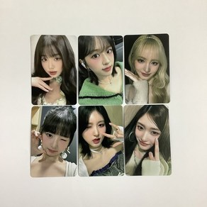 아이브IVE 미니 앨범 포토카드 달력카드 sw15 대만 특전카드 A DREAMY DAY 굿즈 포카 6장, 004, 1개