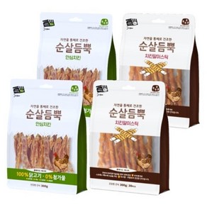 기타 건강한 간식 순살듬뿍 300g (안심치킨 2개 + 치킨말이 ) (합 4개), 4개, 1개