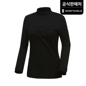 [와이드앵글 공식] 여성 클럽스칸딕 셔링포인트 반넥티셔츠 WWU18243Z1