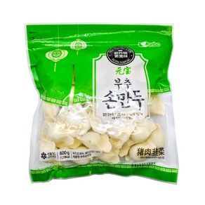 천미방 부추 손만두 중국 만두 간식 즉석 식품, 600g, 1개