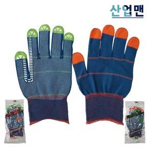 천일 메니큐어장갑 1켤레 PVC 도트 계산 캐셔, M, 1개