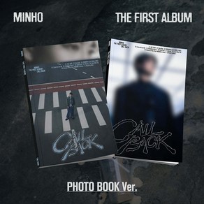 민호 (MINHO) - 정규 1집 앨범 : CALL BACK [Photo Book Ve.] 버전선택, A.하늘글씨