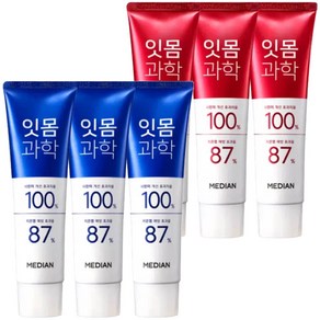 메디안 잇몸과학 치약 120g 리뉴얼(스트롱민트3입 + 클린민트3입)