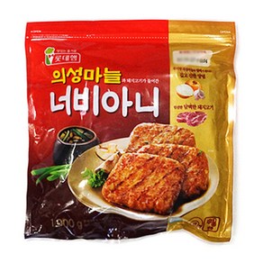 롯데 의성마늘 너비아니, 6개, 1kg