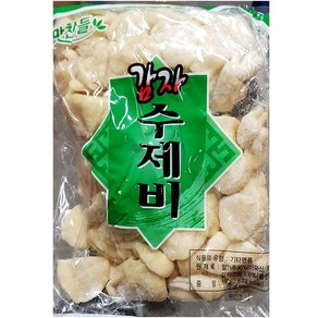 업소용 백미 감자수제비 1K, 1kg, 1개