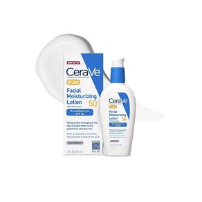 [CeaVe] 세라비 AM 페이셜 모이스처라이징 SPF50+ 로션 89mL, 1개