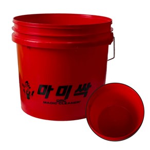 마미싹 다용도 만능 바게스 10L 빠게스 청소 농사 세차 청소 플라스틱 통 양동이 국산