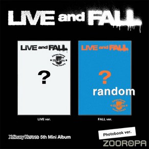 [주로파] Xdinay Heoes 엑스디너리 히어로즈 LIVE and FALL 5집 포토북 미니앨범