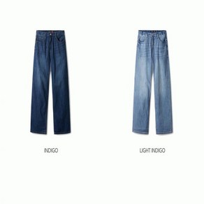 후아유 공용 와이드 쿨데님 청바지 Lightweight Wide Denim WHTJE2431M