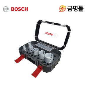 보쉬 파워체인지바이메탈홀소세트9PCS 22-65mm 아답타포함(188), 1개