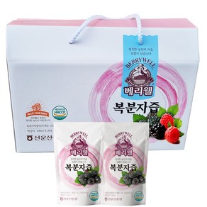 [선운산농협] 베리웰 국산 복분자즙 (100ml*30포), 100ml