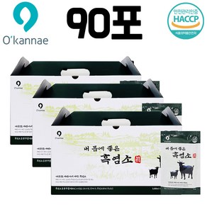 옻가네 내몸에 좋은 흑염소 진액(80ml ) 30포 3박스, 2.4L, 3개