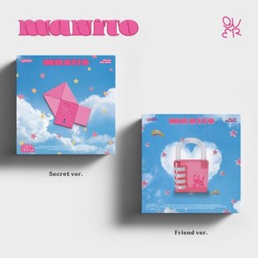 [CD] QWER (큐더블유이알) - 미니앨범 1집 : MANITO [2종 중 1종 랜덤발송] : 포토북 + 엽서세트 + 플립북 1종 랜덤 + 접지포스터 +...