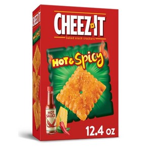 [미국직배송]치즈잇 핫 & 스파이시 331g Cheez-It Baked Snack Cheese Cackes Hot & Spicy, 1개