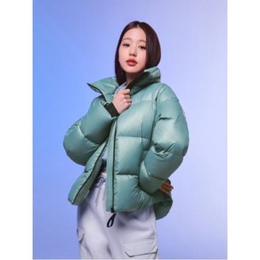 아이더 EIDER 장원영 착용정가 399000원 에어본 로브 여성 구스 숏 다운 자켓 귀엽고 따뜻함 DWW22547 532650