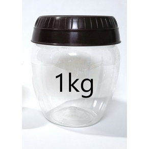 SD 항아리 플라스틱 단지 (1kg) 깍두기통 김치통 고추장통 된장통