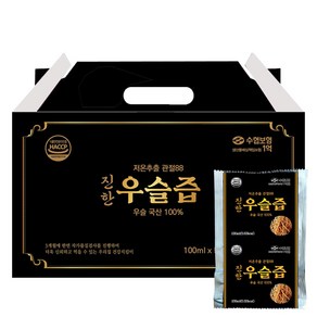 웰빙건강마을 전남함평 우슬즙 100ml 50포 우슬 5L 1박스 티타임 브런치모임 모임 아이스티 카페 파인다이닝, 1개