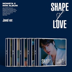 (CD) 몬스타엑스 (Monsta X) - Shape Of Love (11th Mini Album) (Jewel Ve.) (랜덤 발송), 단품