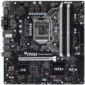 MSI B150M 바주카 M-ATX 1151소켓 6세대 7세대 메인보드 백패널 포함