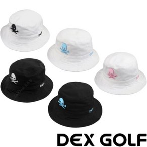 덱스 골프 남녀공용 스컬 버킷햇 벙거지 골프모자 자외선차단 DEX GOLF