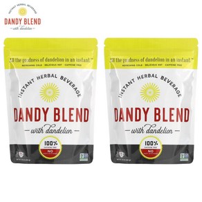 Dandy Blend 댄디 블렌드 인스턴트 허브 음료 단델리온 디카페인 200g x2팩, 1개입, 2개