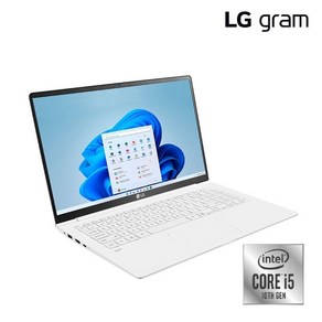 [가성비리퍼] LG그램15 코어i5(10세대) 램16G SSD 256G 윈11P, 화이트, 15ZB995, 코어i7, 256GB, 16GB, WIN11 Po