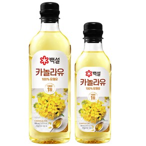 백설카놀라유900ml 1 + 백설카놀라유500ml 1, 1개