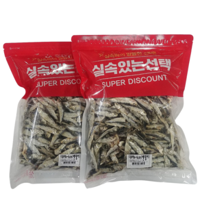 자갈치맘 국물육수용 디포리(사이즈 4-5cm) 500g X 1봉+1봉. 하나가격에 하나더. 청어새끼 멸치육수 디포리육수 밴댕이.