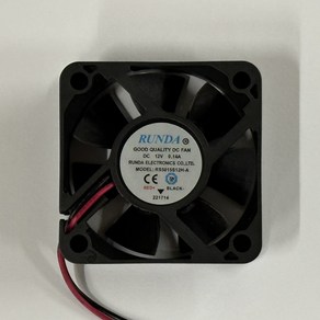 DC FAN 50mm x 15T 쿨링팬 (냉각팬) RS5015S12H-A, 1개