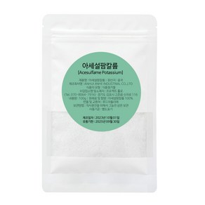 아세설팜칼륨 100g / 아세설팜 K / 아세설팜케이, 1개