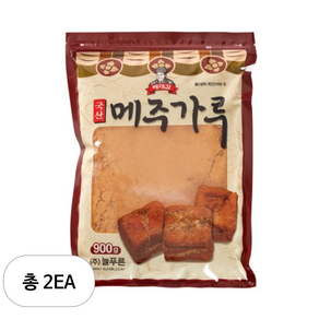 배대감 국산 메주가루 900g, 2개