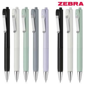 제브라 블렌U 볼펜 단색 0.5 0.7mm ZEBRA blen U, 0.7(민트그린-블랙잉크)