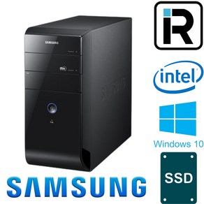 삼성 중고 컴퓨터 게임용 데스크탑 PC 본체 i3 6100 DDR4 16G 240G GTX1060 3G 윈10