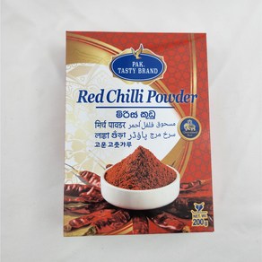 킹 푸드 PAK TASTY BRAND 레드칠리파우더 고운고춧가루 200g PAK TASTY BRAND ed chilli powde 200g, 1개