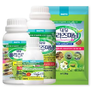 대유 플라즈마님 충해관리용 유기농업자재 모음, 플라즈마님 유제 250ml, 1개, 500ml