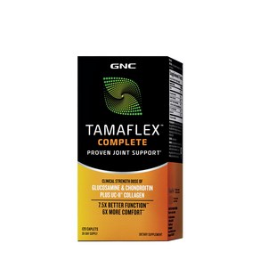 GNC 타마플렉스 컴플리트 프로븐 조인트 서포트 글루텐 프리 무설탕 캐플렛, 1개, 120개입, 120정