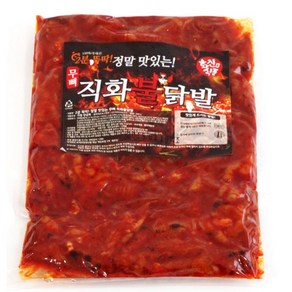 화진 매운 불 직화 무뼈 닭발 뼈없는 닭발 300g, 매운맛, 1개