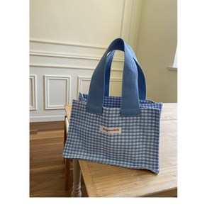 컬러진짜이쁨 미니토트백 피크닉백 손가방데일리백 tote bag daily