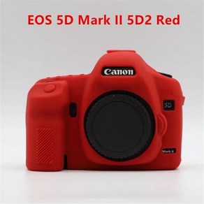 캐논용 소프트 실리콘 아머 카메라 케이스 커버 EOS 5D Mak II IV 6D 7D 600 700D 24 5DMak ... 한개옵션1, 20 5DMak II 5D2 Red, 1개