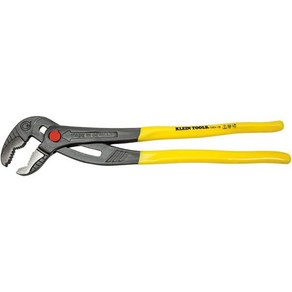 Klein Tools D53010 플라이어 렌치 조절 가역 양면 죠 매끄럽고 널링된 이빨 10인치의 하이 레버리지 다용도 펌프 1183264, 12-Inch, 1개