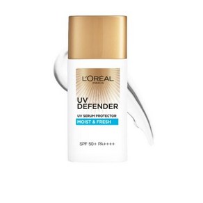 로레알파리 유브이 디펜더 모이스트 앤 프레쉬 아쿠아 선크림 SPF50+ PA++++, 50ml, 1개