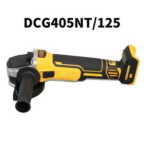 전동드릴 DEWALT 브러시리스 리튬 앵글 연마기 충전 전기 금속 절단기 DCG405NT