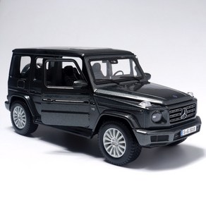 마이스토 1:24 벤츠 G-class 블랙 SUV 지바겐 자동차다이캐스트 모형차, 1개