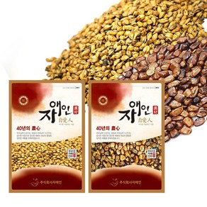 자애인 국산 보리차(1kg) + 옥수수차 (1kg) 구수하게 갓 볶아낸 보리차 + 옥수수차 세트, 단품, 1kg, 1세트, 2개입