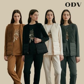 [쇼핑엔티] 23FW ODV 양모 베스트 트레이닝 3종