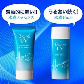 최신상NEW 리뉴얼 비오레 UV 선크림 아쿠아리치 워터리 에센스70g 밀크타입70ml 2종 선케어 택1, 비오레 UV 워터리 밀크 70ml, 70ml, 1개